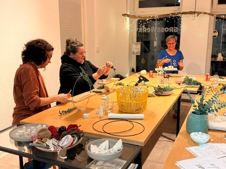 Gruppen Workshop Kreativ Atelier Grosswerk